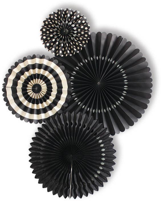 Party Fans-Black