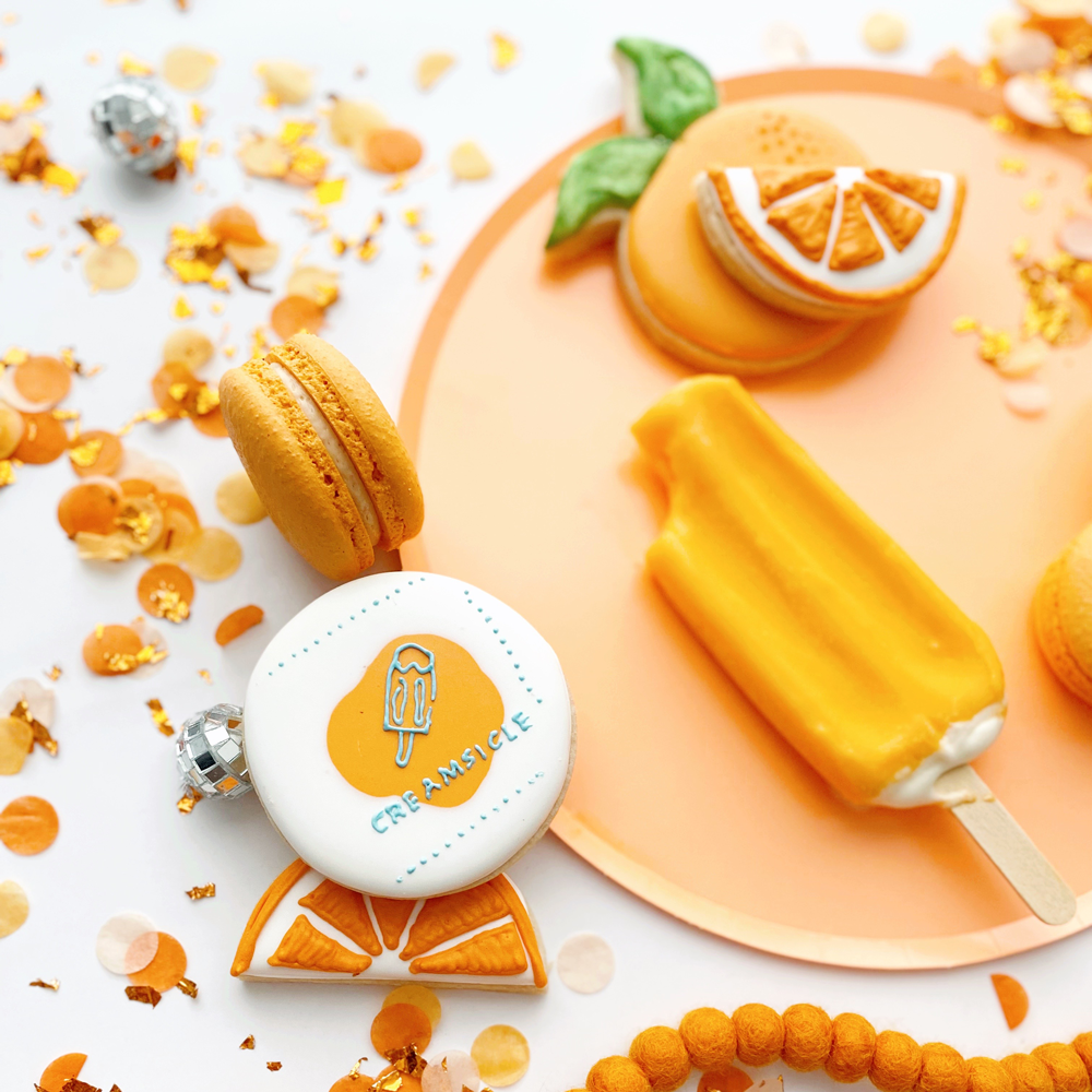 Creamsicle Artisan Confetti: Mini Pack