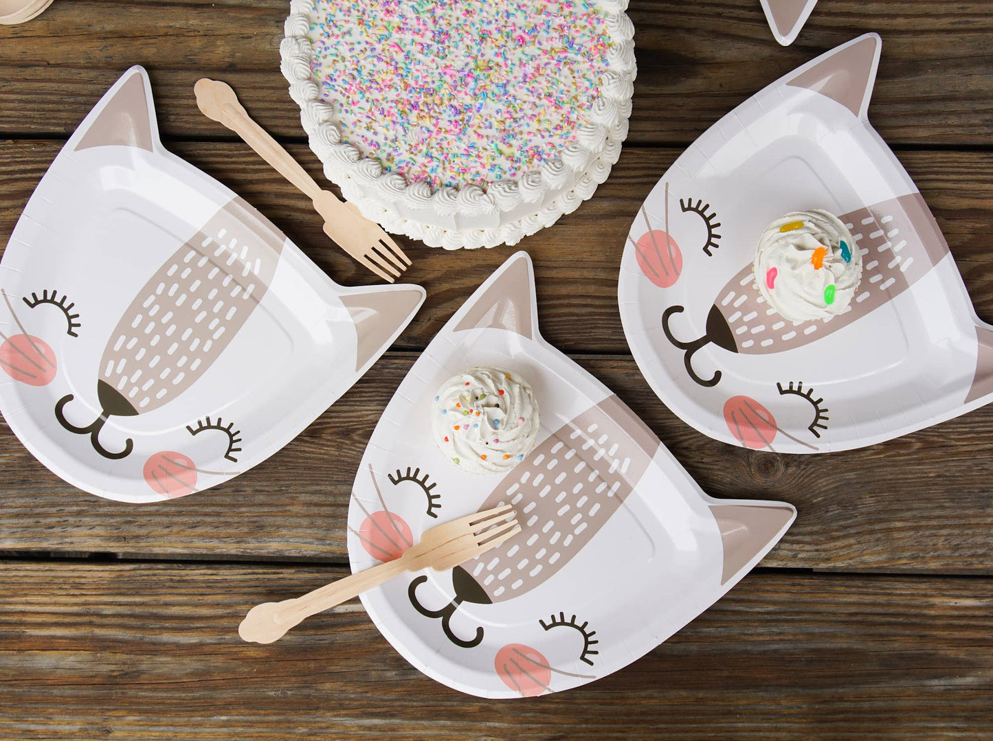 Adorable Cat Plates