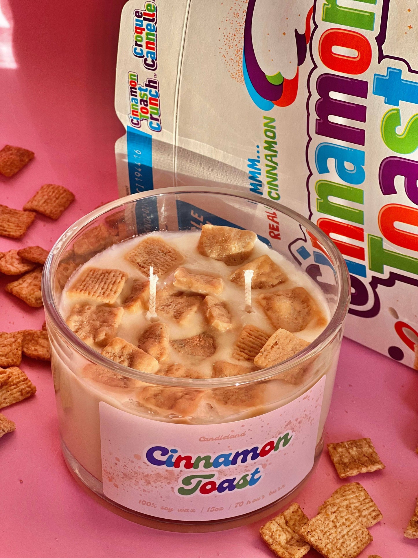 Cinnamon Toast Candle - Cinnamon Toast Crunch Inspired Candle