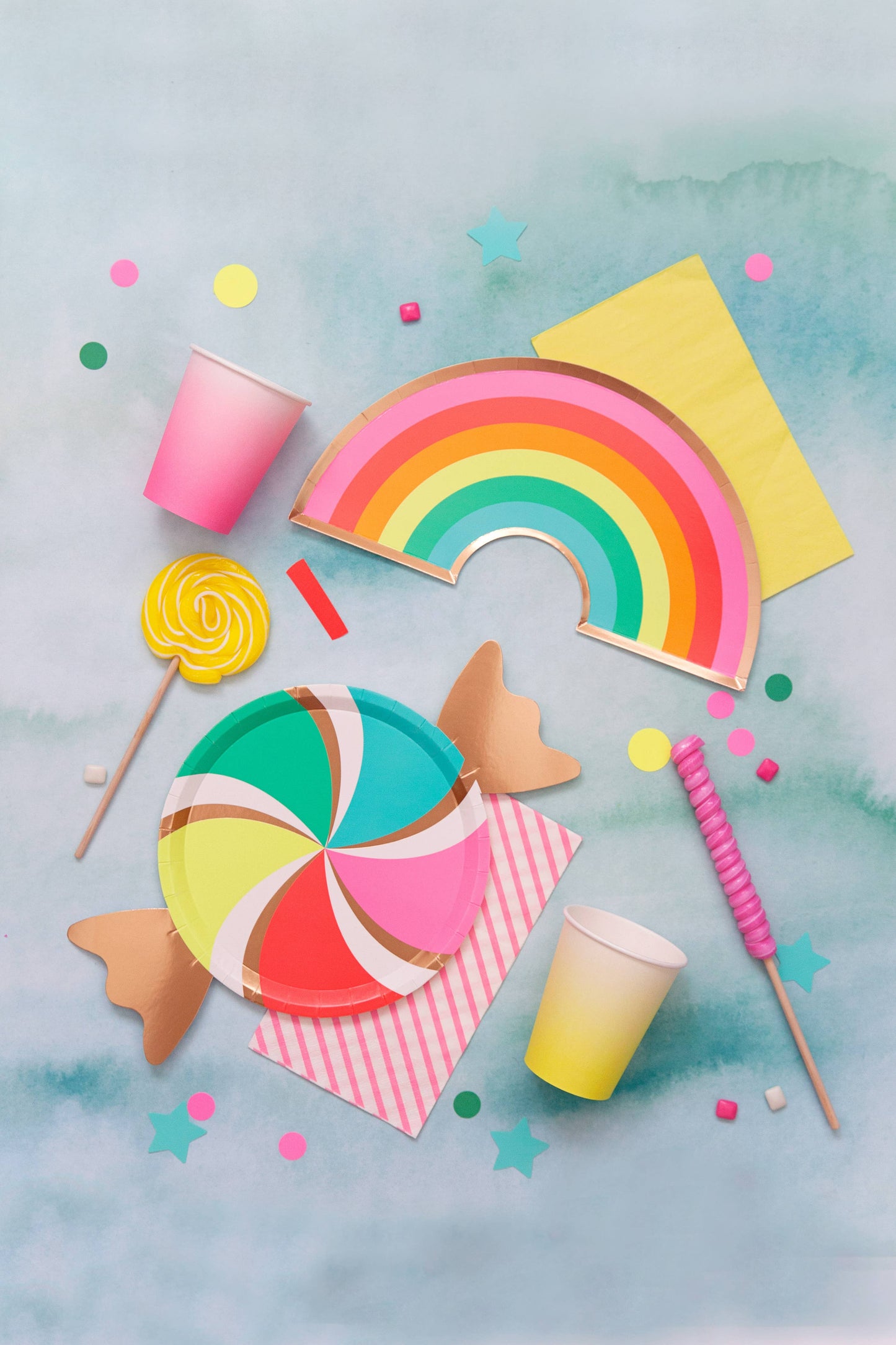 Novelty Plates - Rainbow