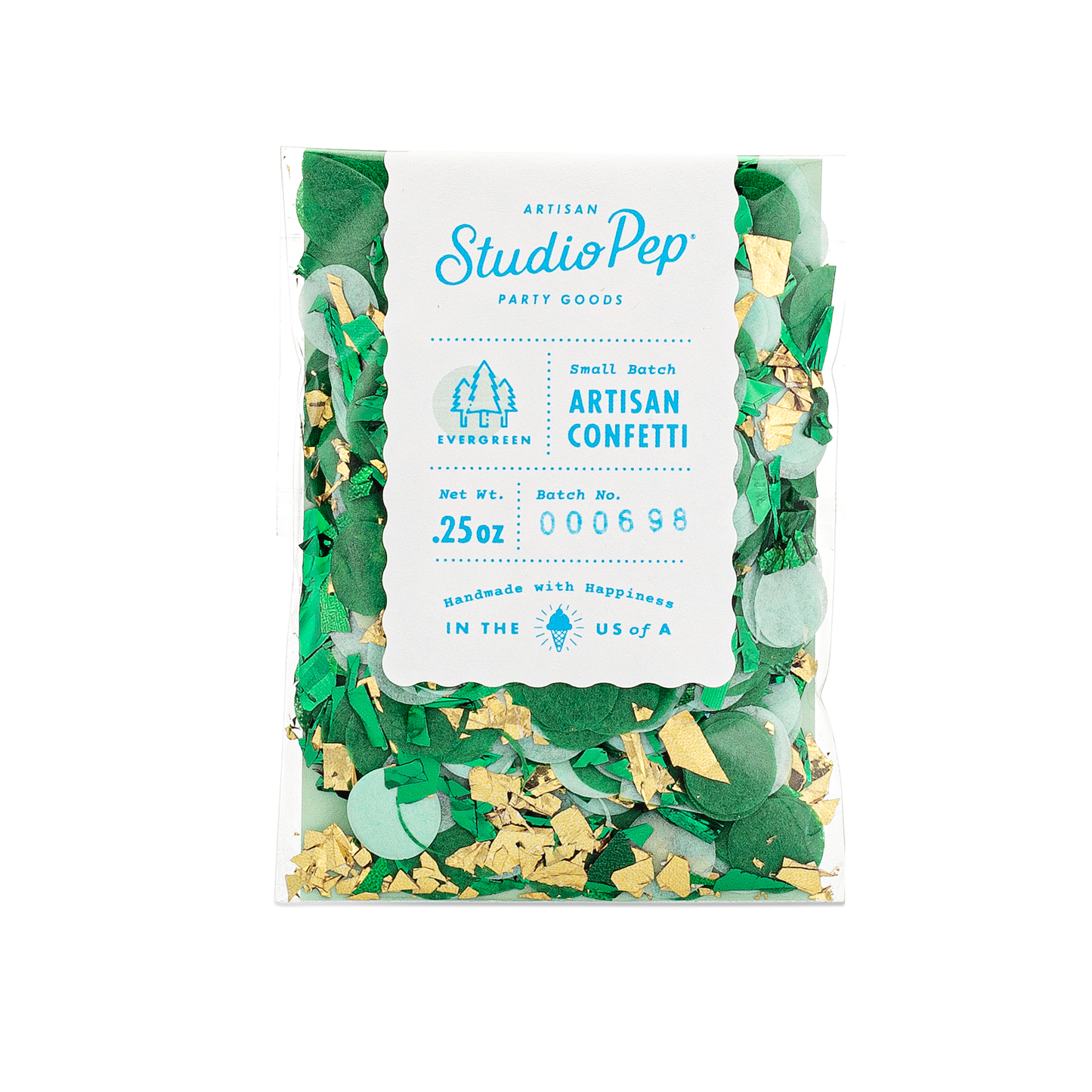 Evergreen Artisan Confetti: Mini Pack