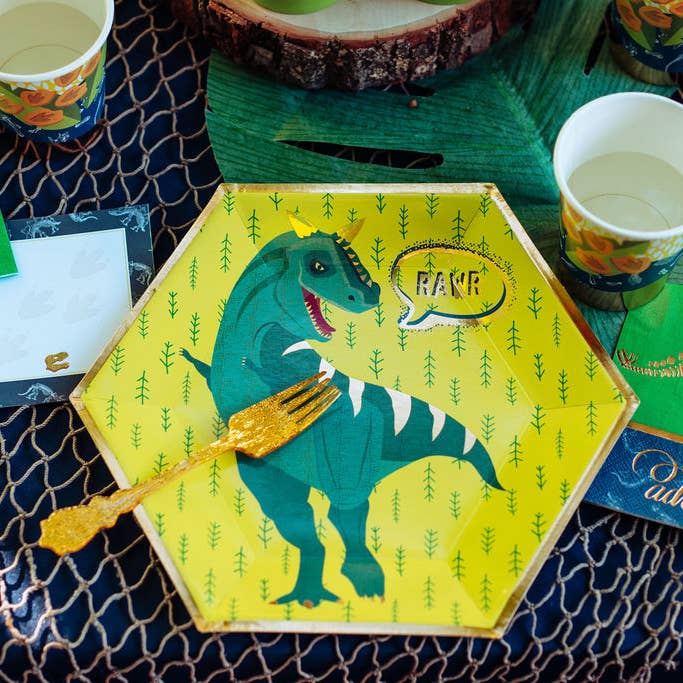 Dinosaur Party Plates
