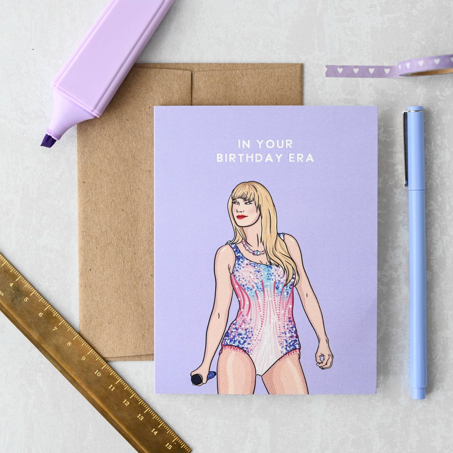 Taylor In Your Birthday Era - Birthday Card