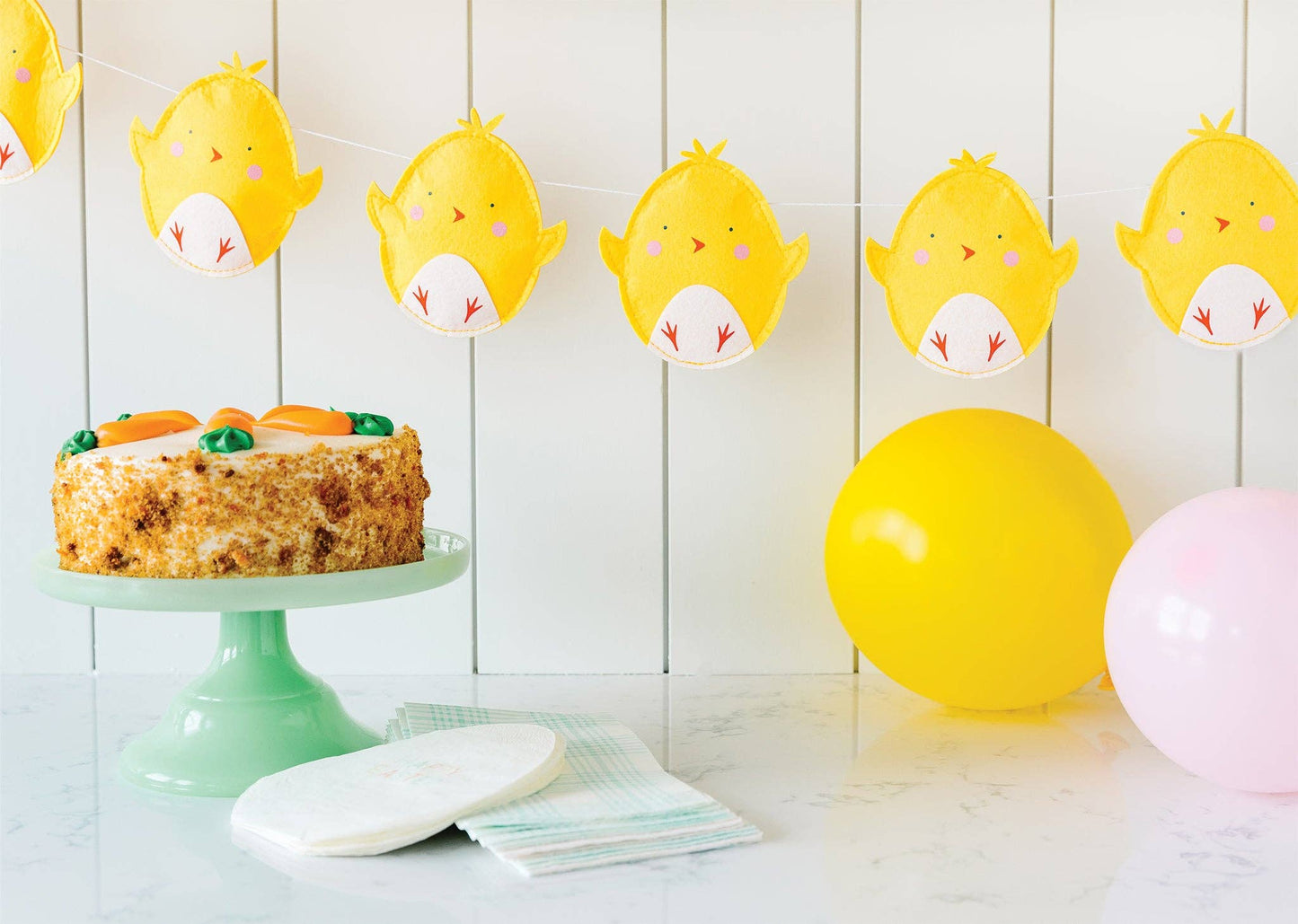 Puffy Felt Chick Banner