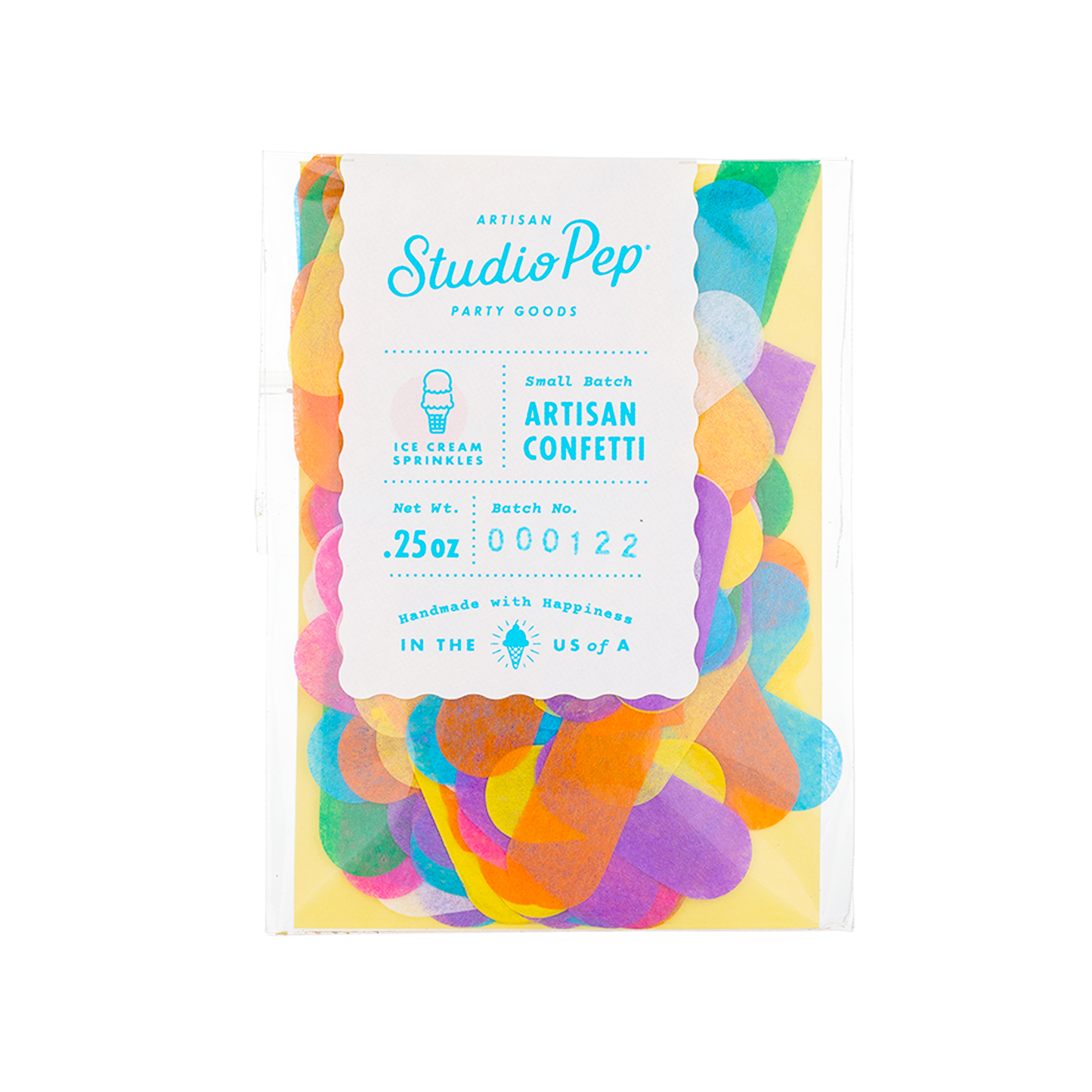 Ice Cream Sprinkles Artisan Confetti: Mini Pack