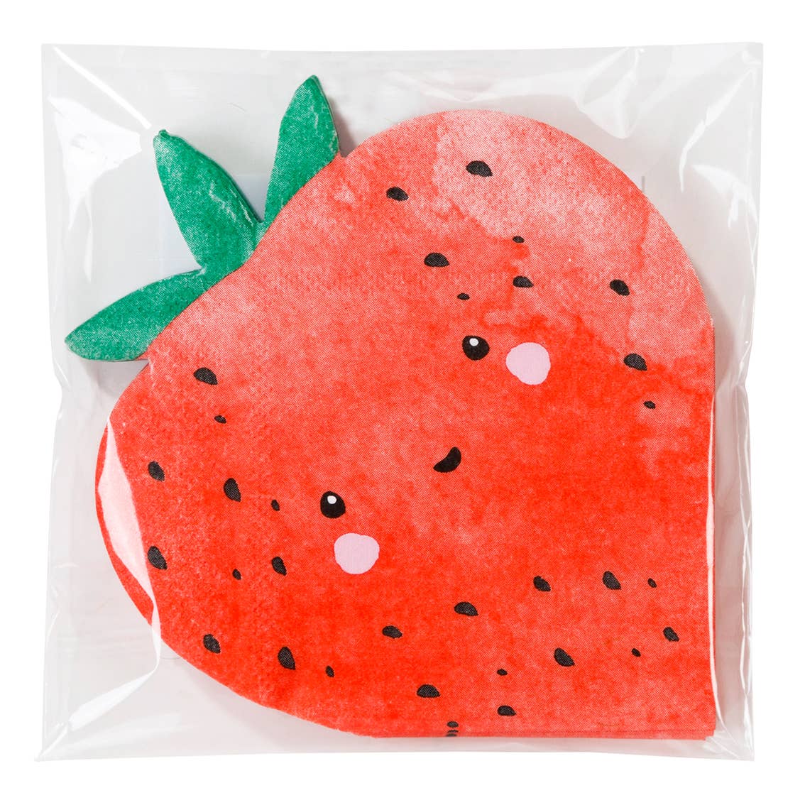 Strawberry Shaped Napkins