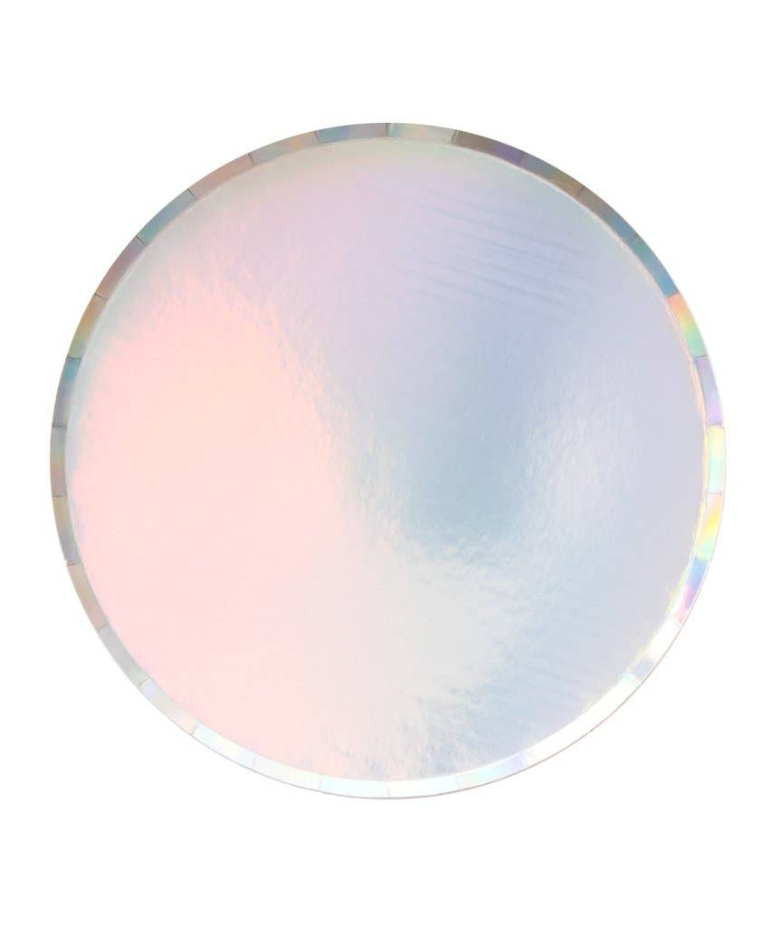 Large Low Rim Plates: Iridescent
