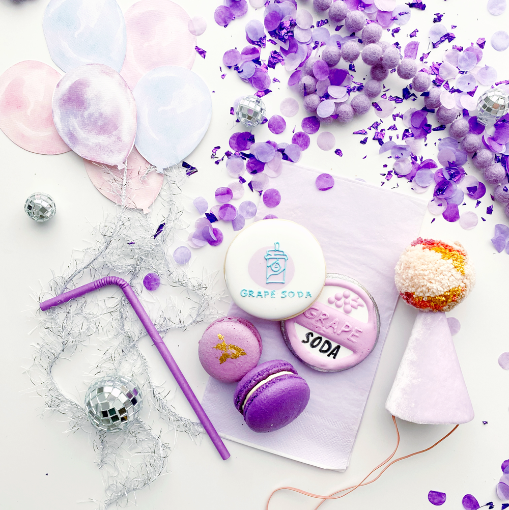 Grape Soda Artisan Confetti: Mini Pack