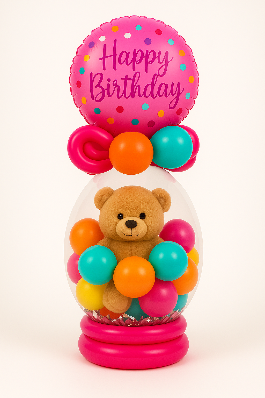 Stuffed Balloon Surprise – Gift Balloon With Optional Plush