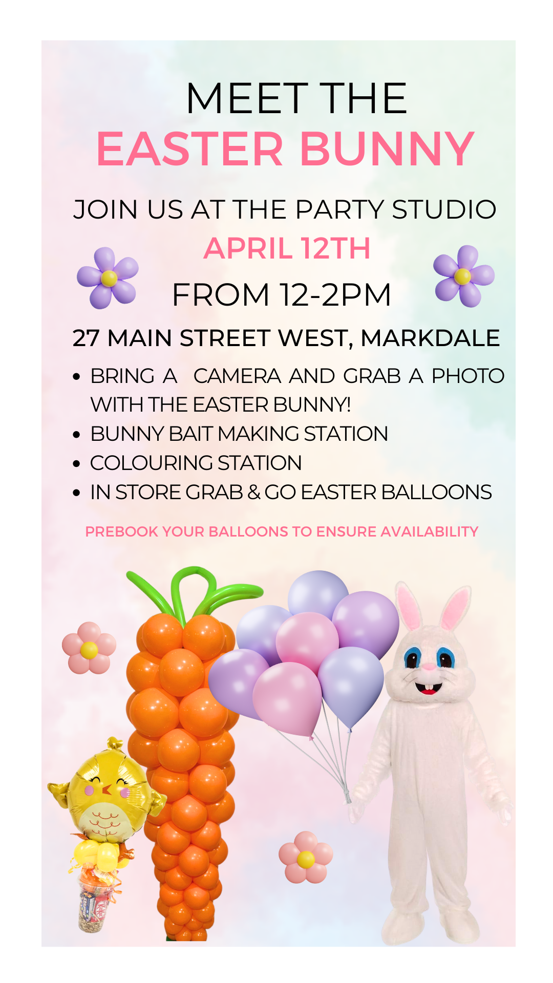 In Store Event - Meet the Easter Bunny