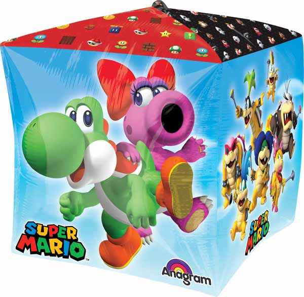 Super Mario Balloon Cubez (16")