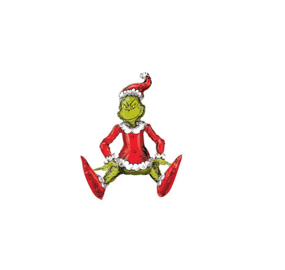 Sitting Grinch (24")(air fill)