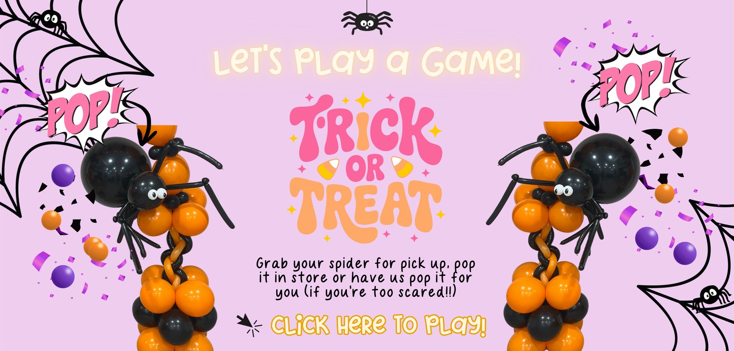 Spider Game (Popping Balloons)