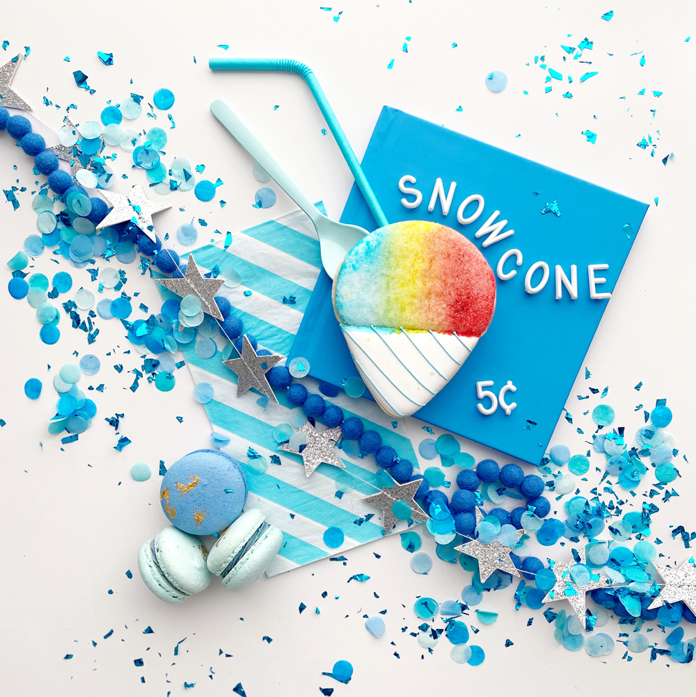 Snow Cone Artisan Confetti: Mini Pack