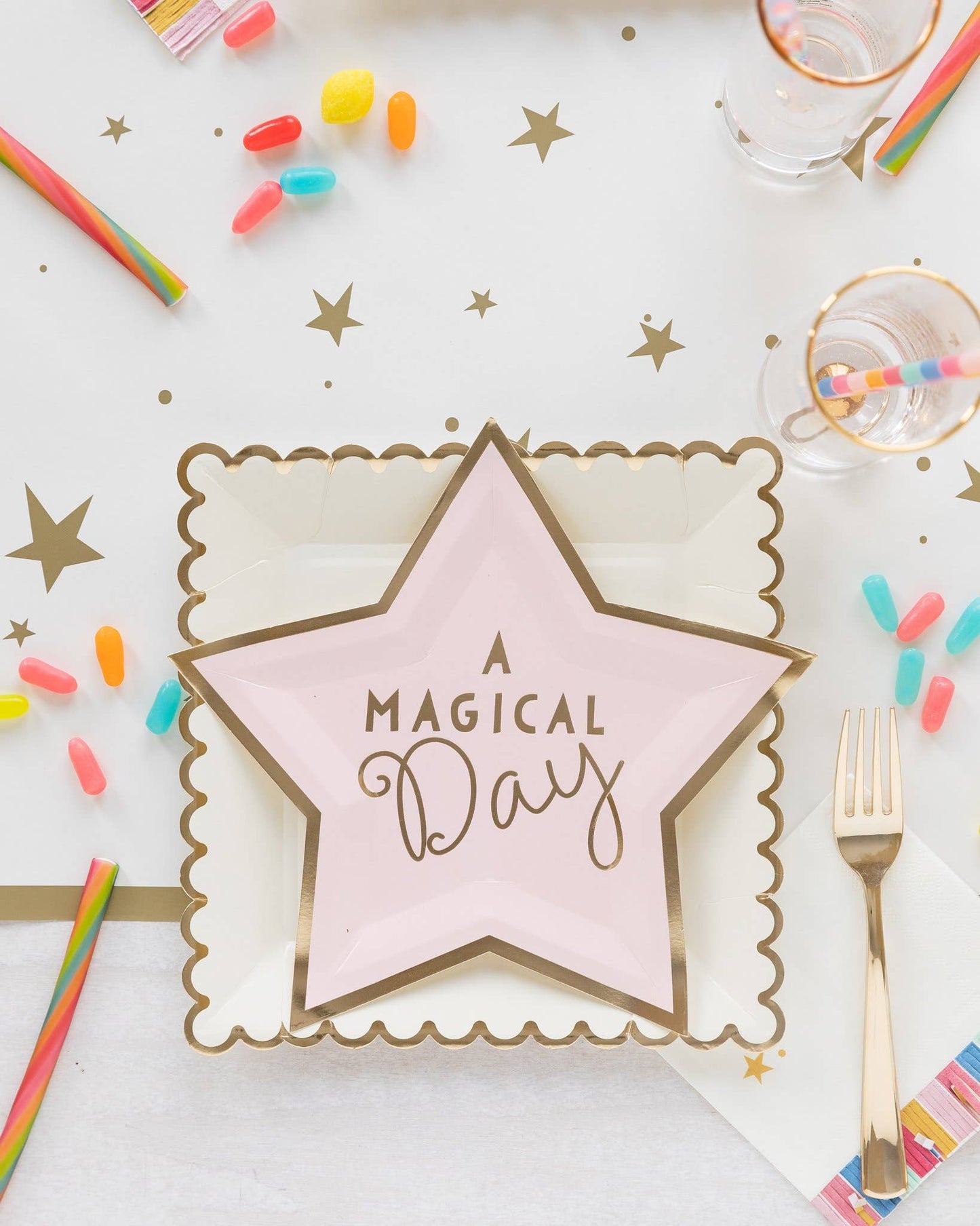 Magical Star 7" Plates