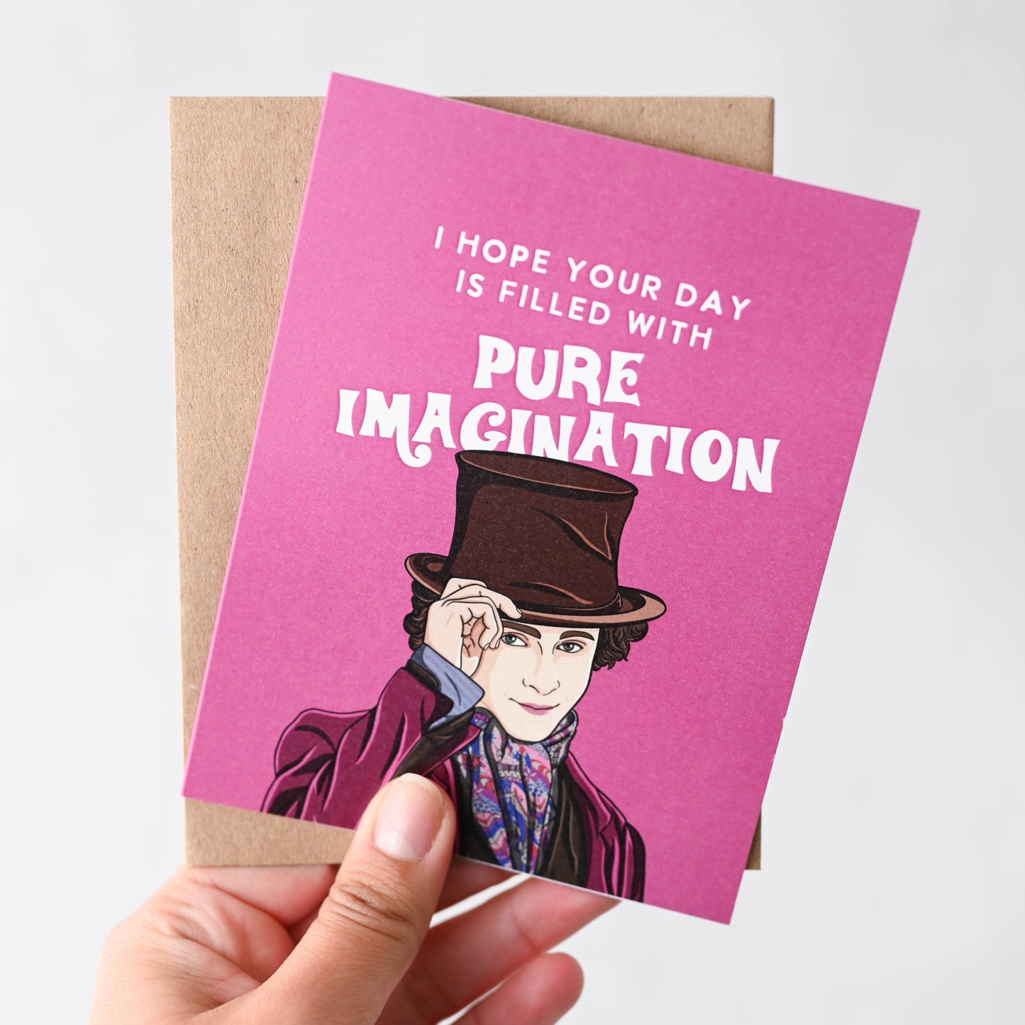 Wonka Pure Imagination- Birthday Card