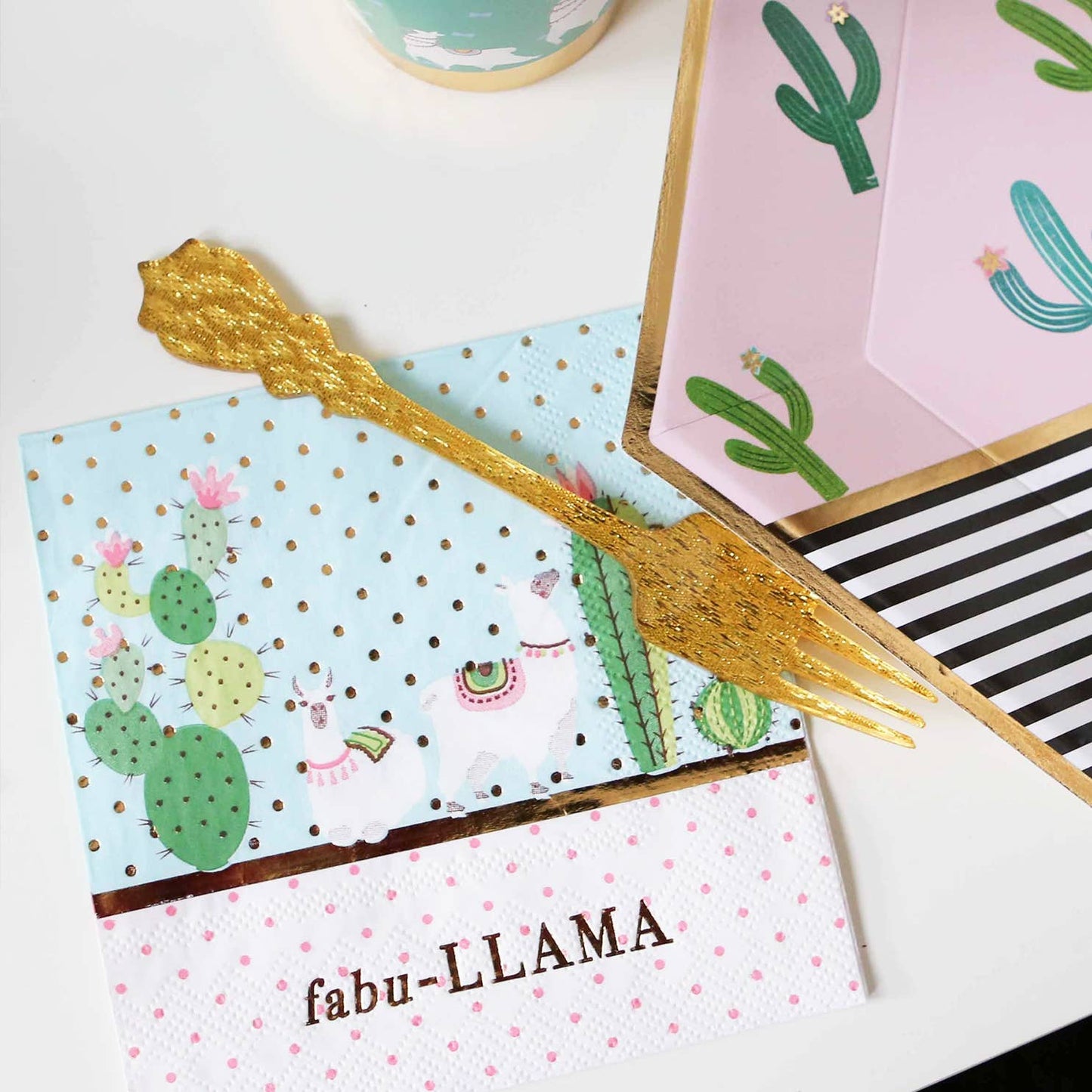 Llama Party Napkins