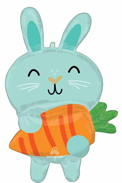 Easter Bunny with Carrot (34")