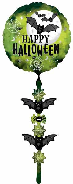 Happy Halloween Bats Airwalker (69")