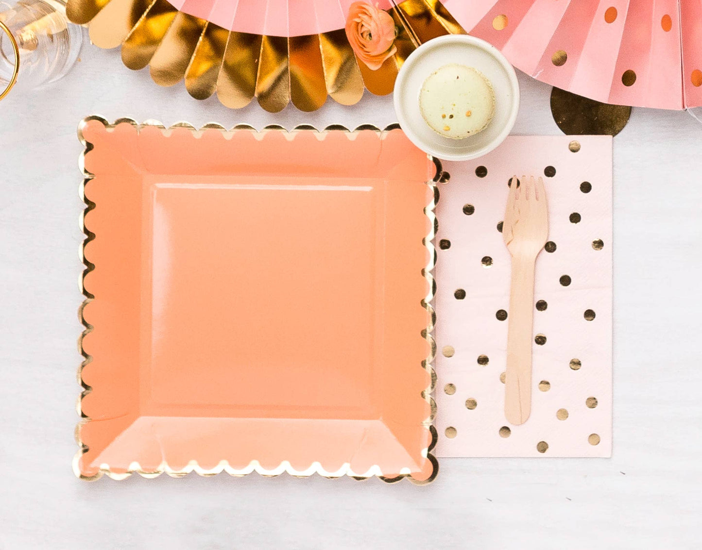 Basic Napkins 8"- Blush