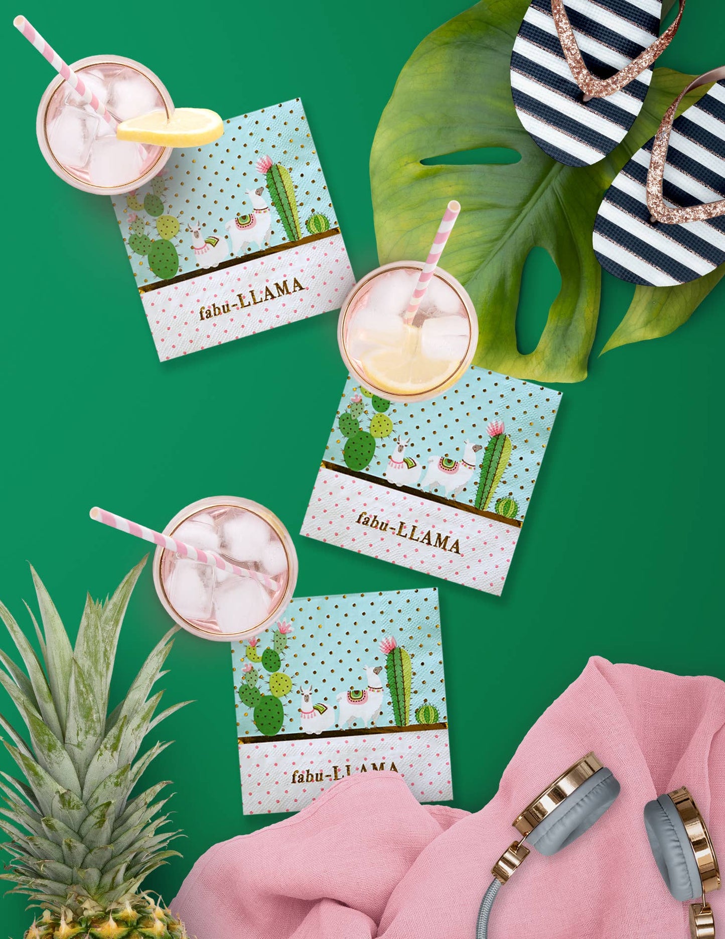 Llama Party Napkins