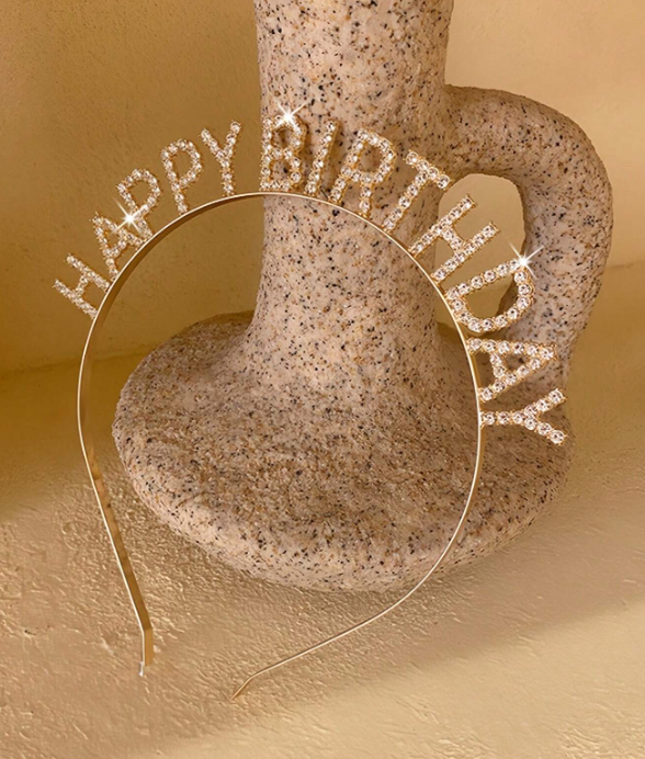 Happy Birthday Headband