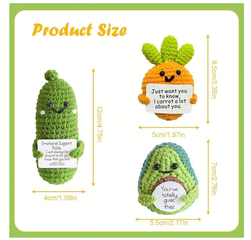 Avocado -Positive Plush