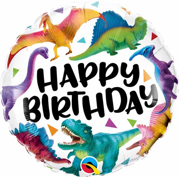Happy Birthday Dino (18")