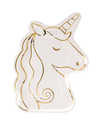 Unicorn Dessert Plates