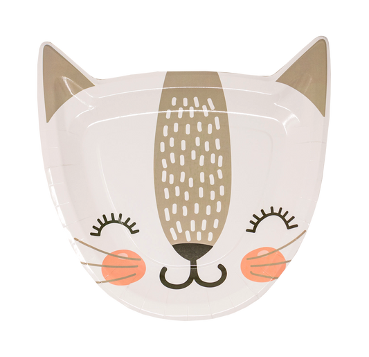 Adorable Cat  Plates