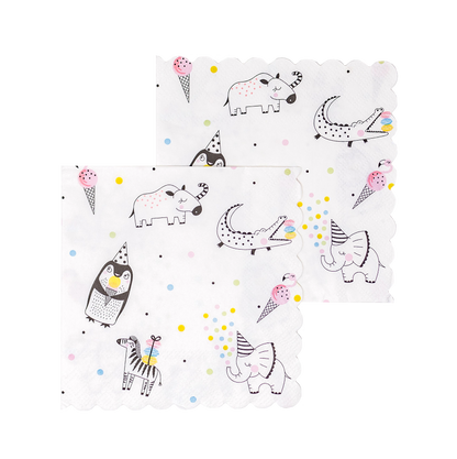 Animal Pattern Napkins