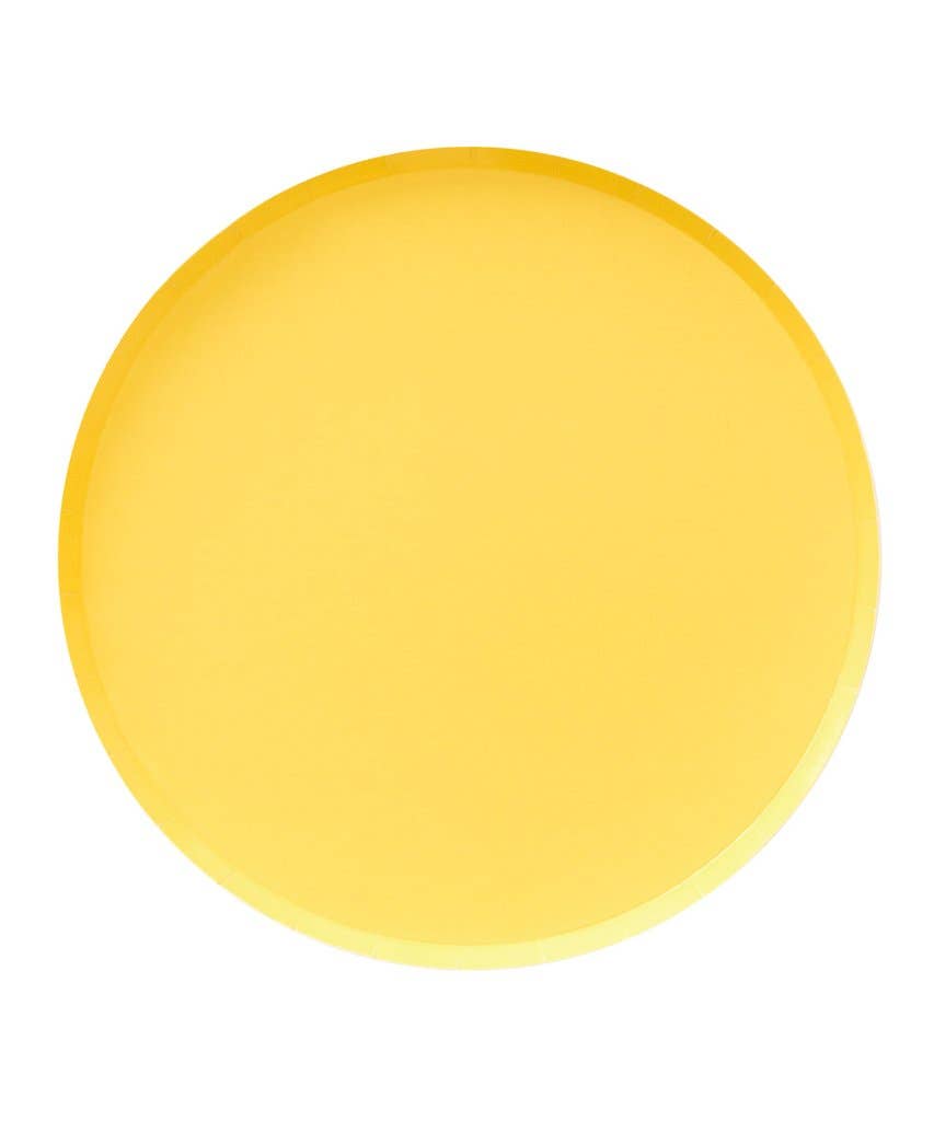 Large Low Rim Plates: Happy