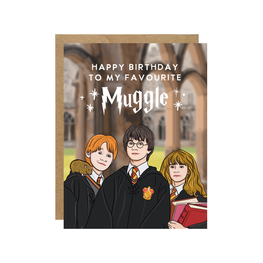 Magical Trio- Birthday Card
