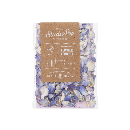 Something Blue Flower Confetti: Mini Pack