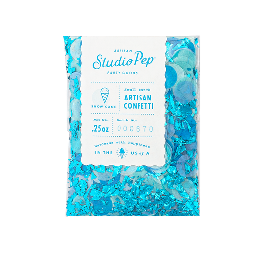 Snow Cone Artisan Confetti: Mini Pack