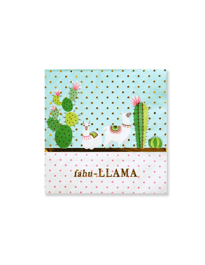 Llama Party Napkins
