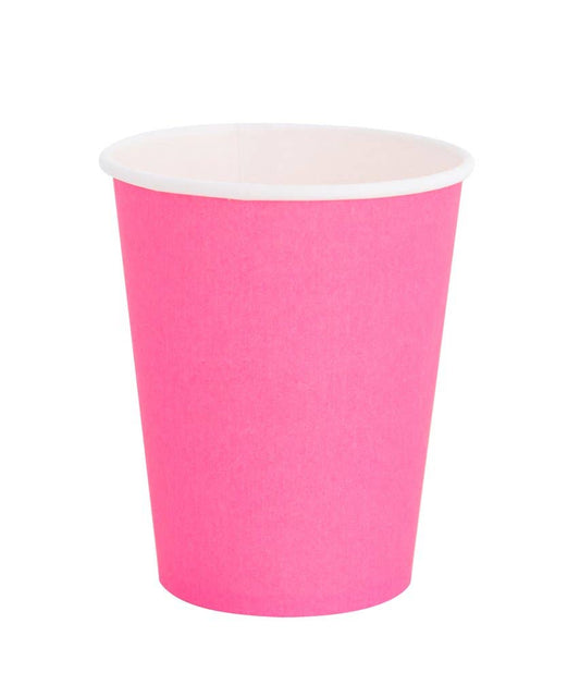 8oz Cup: Neon Rose