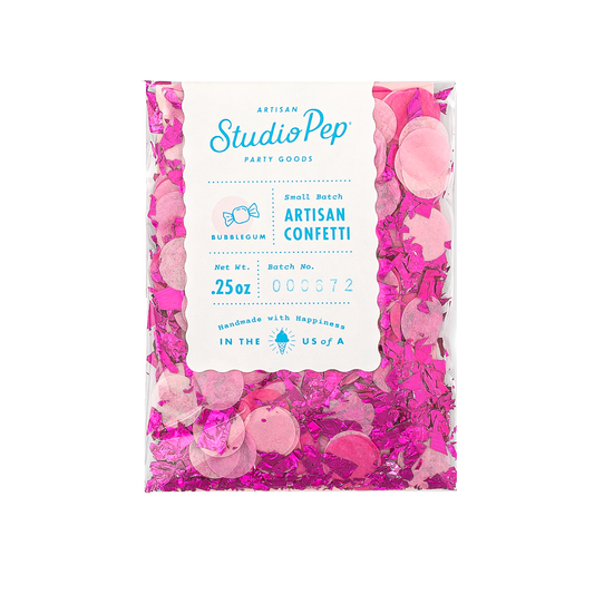 Bubblegum Artisan Confetti: Mini Pack