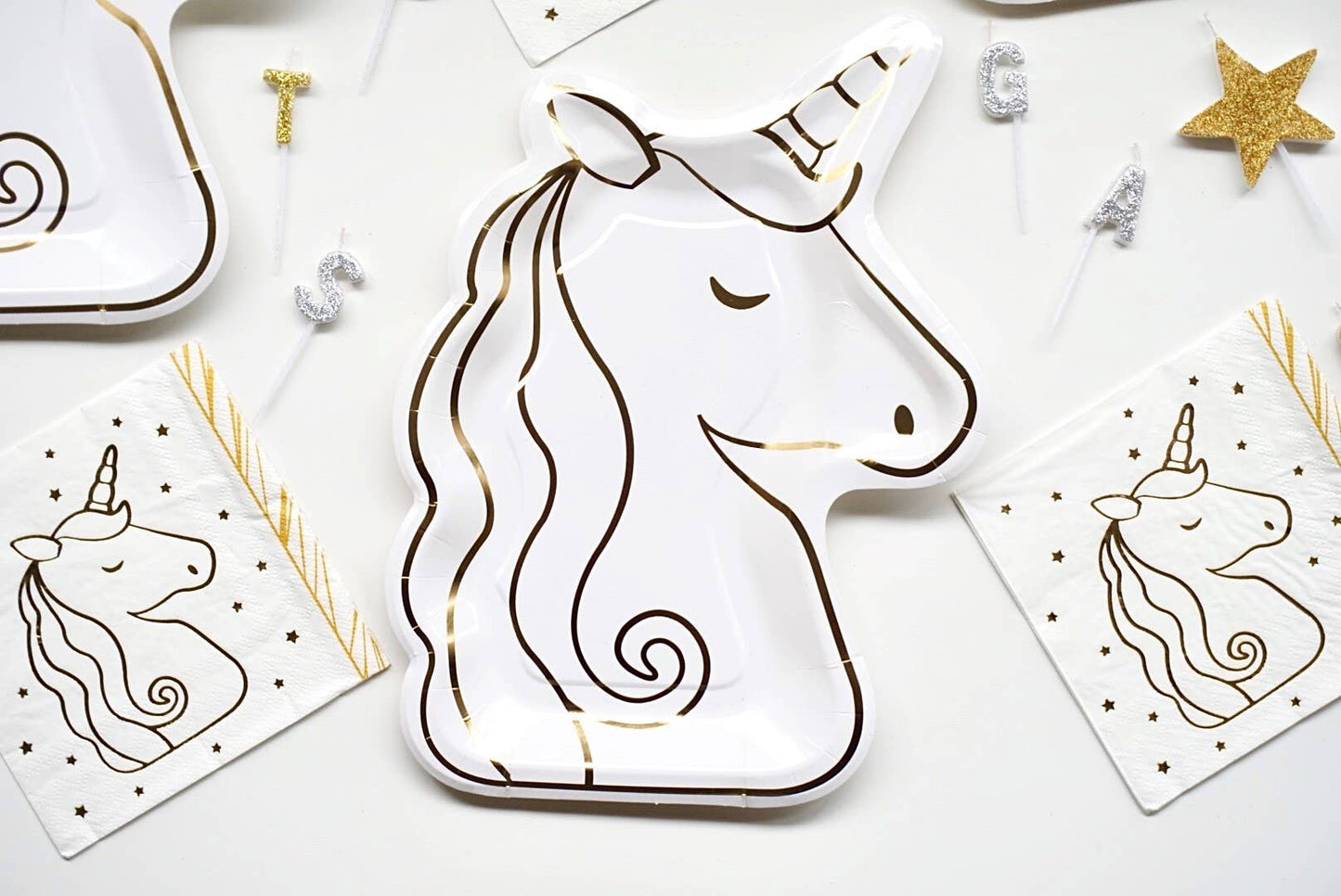 Unicorn Dessert Plates