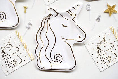 Unicorn Dessert Plates