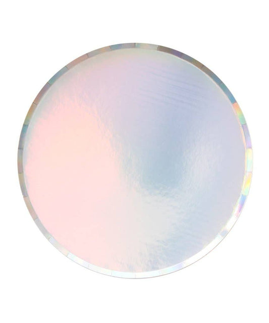 Large Low Rim Plates: Iridescent