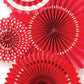 Party Fans-Red