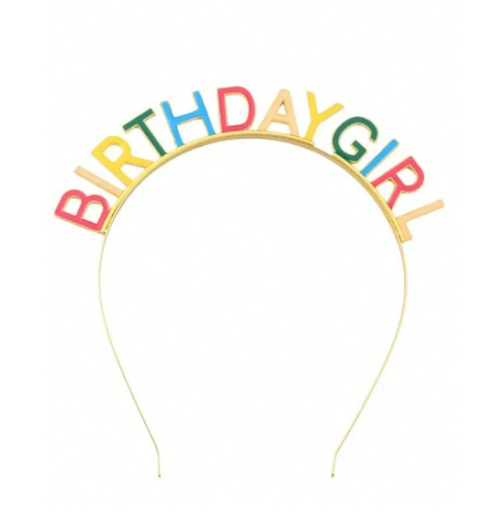 HBD Headband - Rainbow