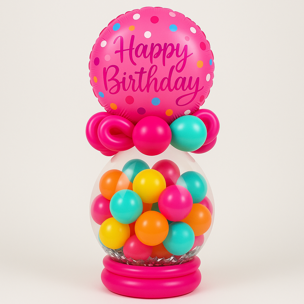 Stuffed Balloon Surprise – Gift Balloon With Optional Plush