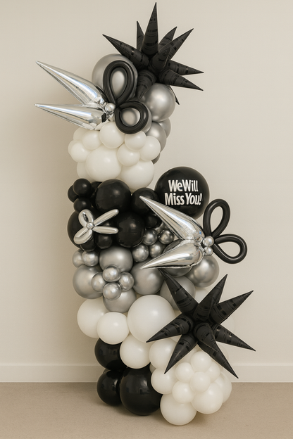 Freestanding Organic Balloon Tower