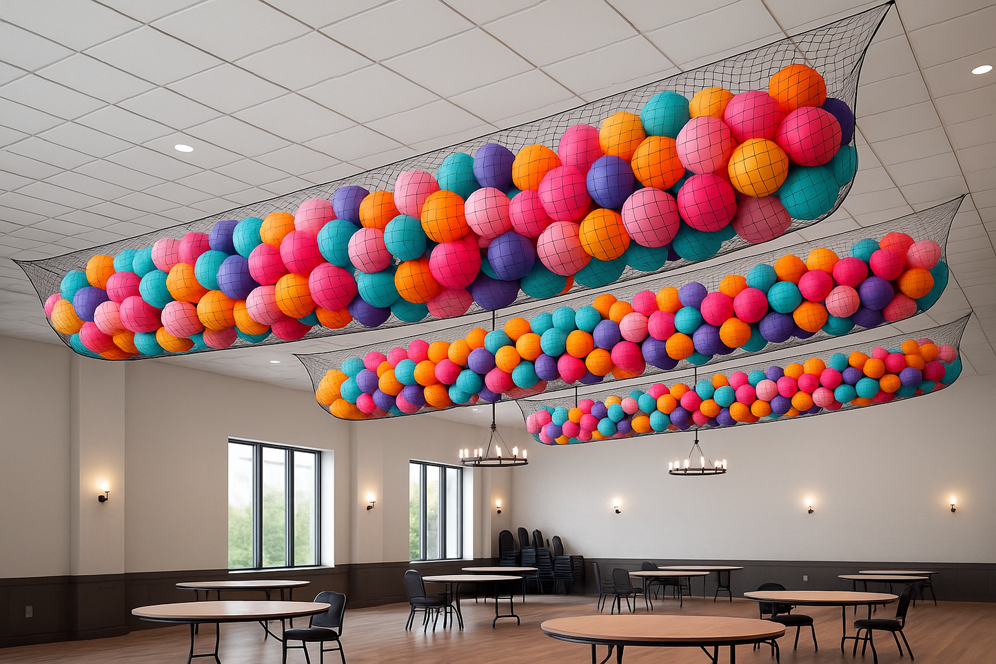 Balloon Drop Installations