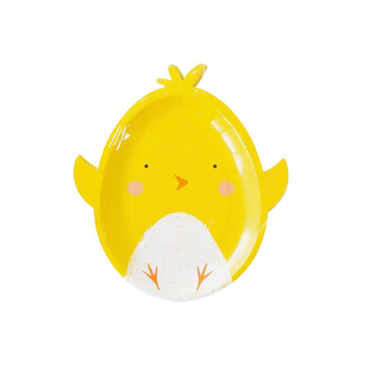 Easter Chick Shaped Plate