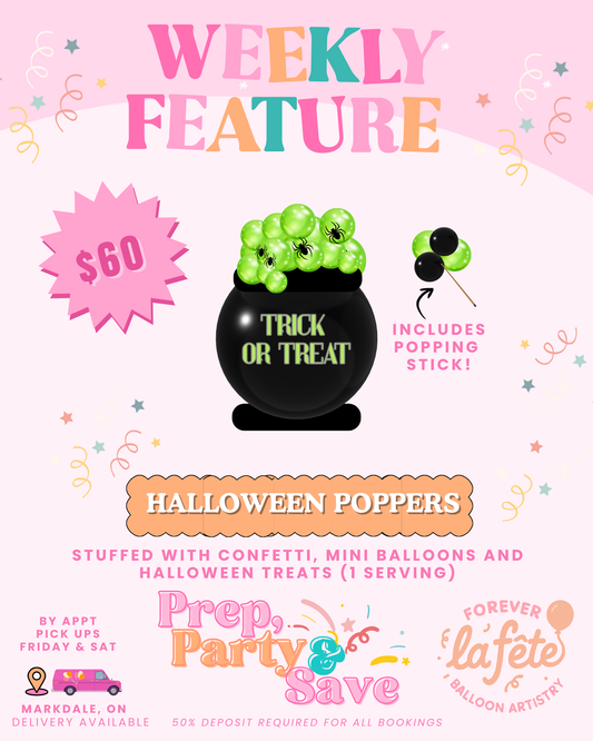 Halloween Popper (Weekly Feature)