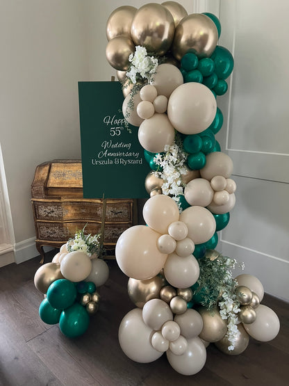 Freestanding Organic Balloon Tower